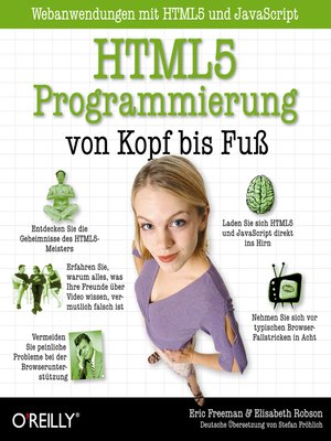 cover image of HTML5-Programmierung von Kopf bis Fuß